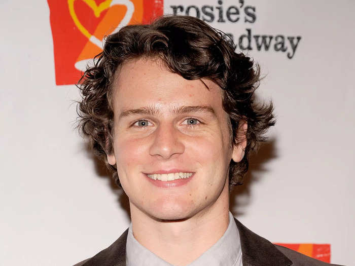 Jonathan Groff was 24 years old when he appeared opposite his "Spring Awakening" costar and longtime friend Lea Michele.