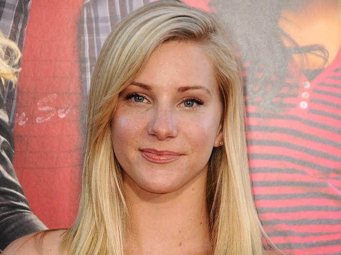 Heather Morris was 22 years old when she was hired on the show as a background character.