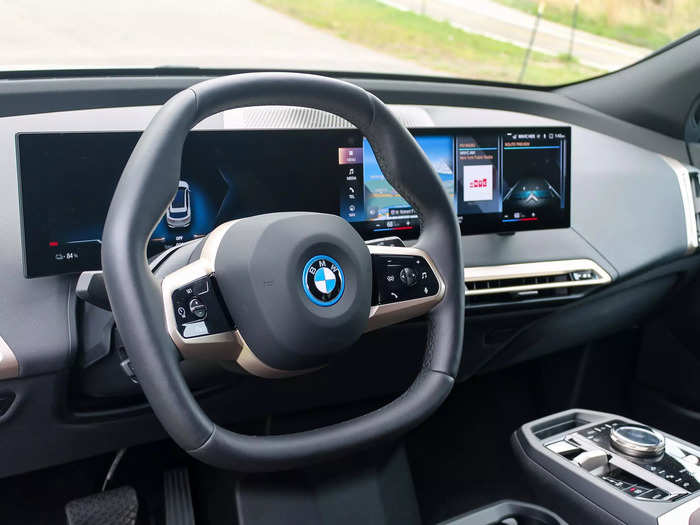 A hexagonal steering wheel makes little sense from a usability standpoint, but it is a quirky break from the norm.