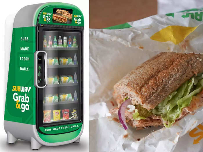 In September, Subway installed its first unattended smart fridge at UC San Diego in California. Powered by AI, the fridge is stocked with grab & go sandwiches. Customers can talk directly to the smart fridge and ask about any of the products inside, Subway said.