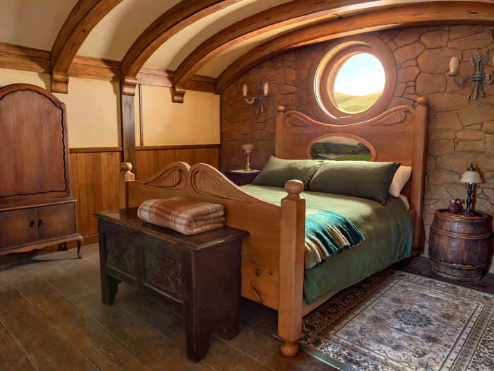 People will stay at the two-bedroom Millhouse, which has been "transformed to accommodate four guests in a Hobbit-inspired home," curated by the movies