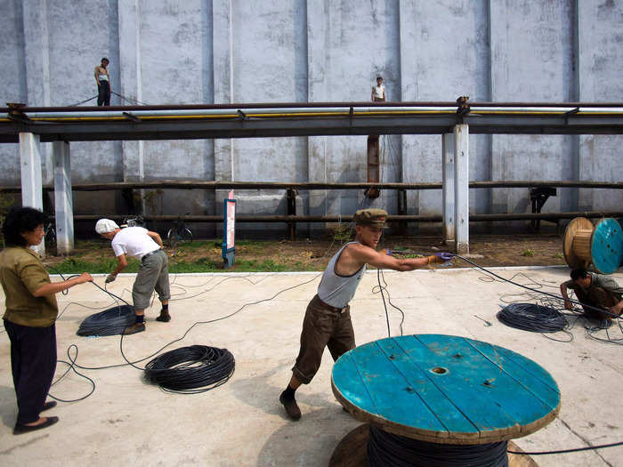 North Korea has historically struggled to produce the amount of fertilizer it needs.