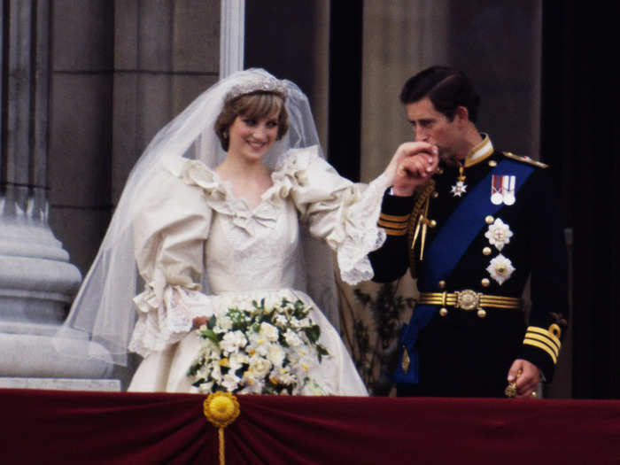 Charles and Diana wed in 1981.