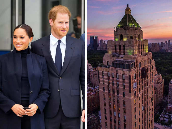 On a trip to New York City in September 2021, the couple stayed at the swanky Carlyle Hotel, where Princess Diana was a frequent guest.