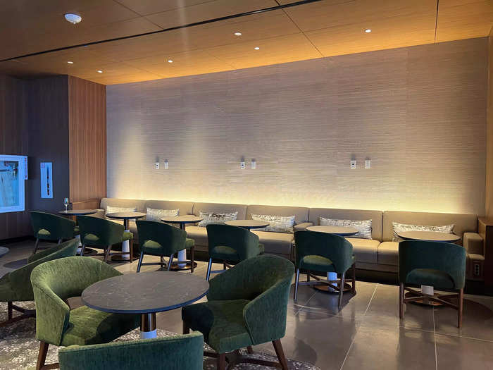 There are three new lounges: the Greenwich Lounge, the Soho Lounge, and the Chelsea Lounge, all of which were named after neighborhoods in both London and New York City.