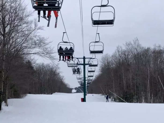 For a casual skiing atmosphere and wide-open trails, I visit Loon Mountain in New Hampshire.