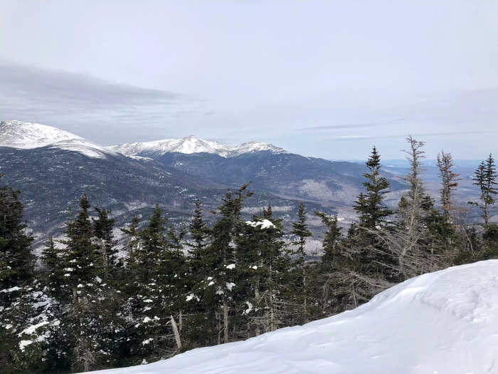 Wildcat Mountain in New Hampshire has some of my favorite scenery in the Northeast and is a great choice for serious skiers.