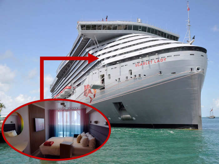 My XL Sea Terrace cabin was located on Deck eight, port side.