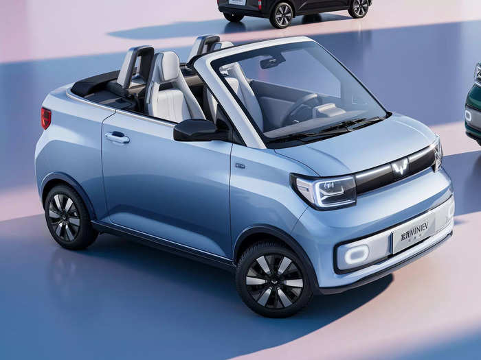 The Hong Guang Mini is the tiny EV so nice we had to include it twice. The brand launched a convertible version — the Cabrio — in September.