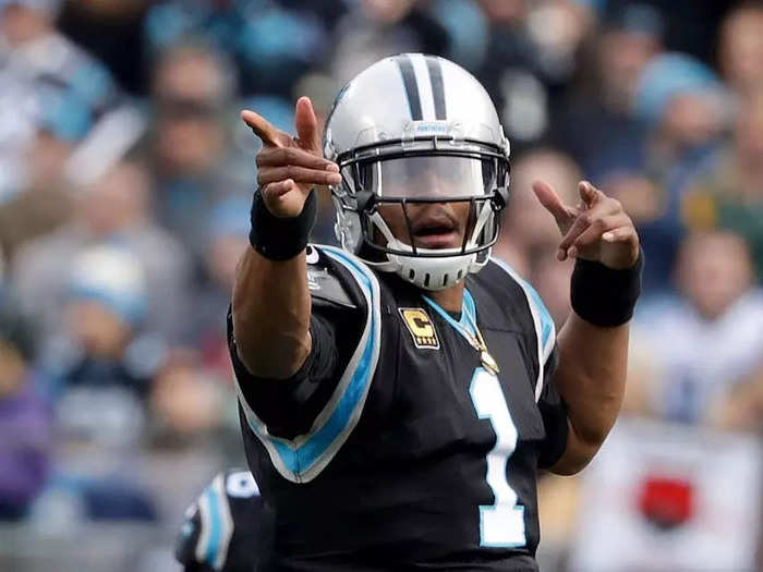 Newton was drafted with the first overall pick by the Carolina Panthers and was the face of the franchise for nine seasons. He led the team to the Super Bowl in 2015, where they lost to the Denver Broncos. After one season with the Patriots as Tom Brady