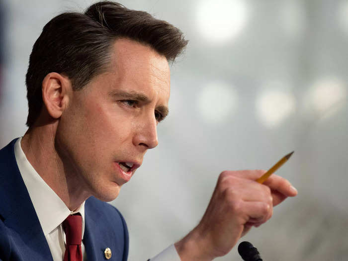 Sen. Josh Hawley of Missouri