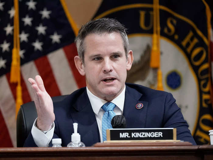 Outgoing Rep. Adam Kinzinger of Illinois