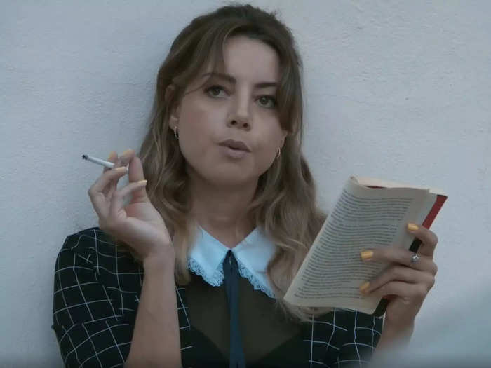 Aubrey Plaza played Kat in the dark comedy "Spin Me Round."