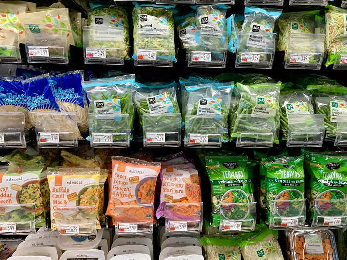 Whole Foods easily has the greater selection, with organic products prominently displayed and organic varieties of just about every item.