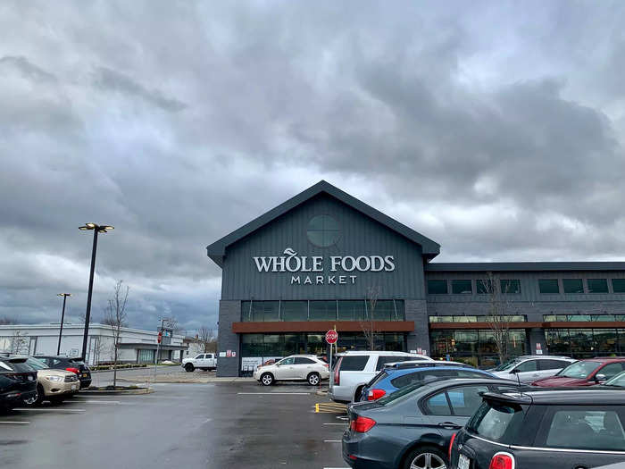 Whole Foods sells mostly organic and natural products, but it