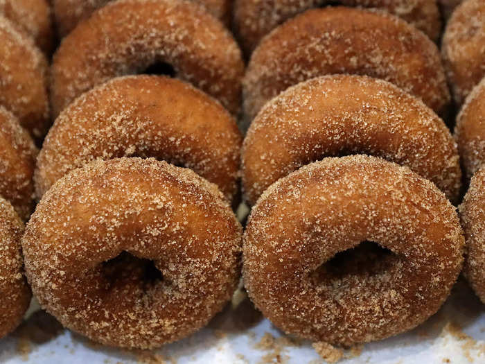 Once the weather drops below 65 degrees in New York City, I immediately begin craving an apple-cider doughnut.