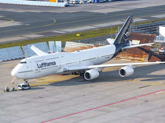 Only a handful of passenger airlines still fly the iconic Queen of the Skies, like Lufthansa…