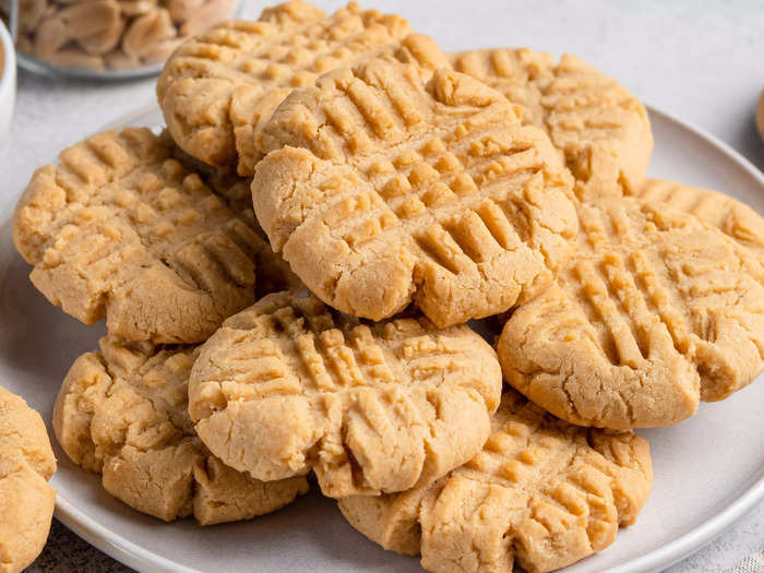 Peanut butter cookies aren