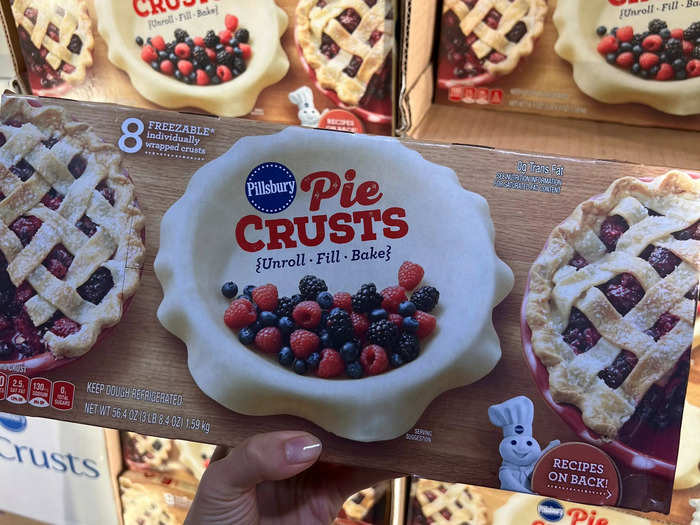 Pillsbury premade pie crusts help me cross one thing off of my holiday to-do list.