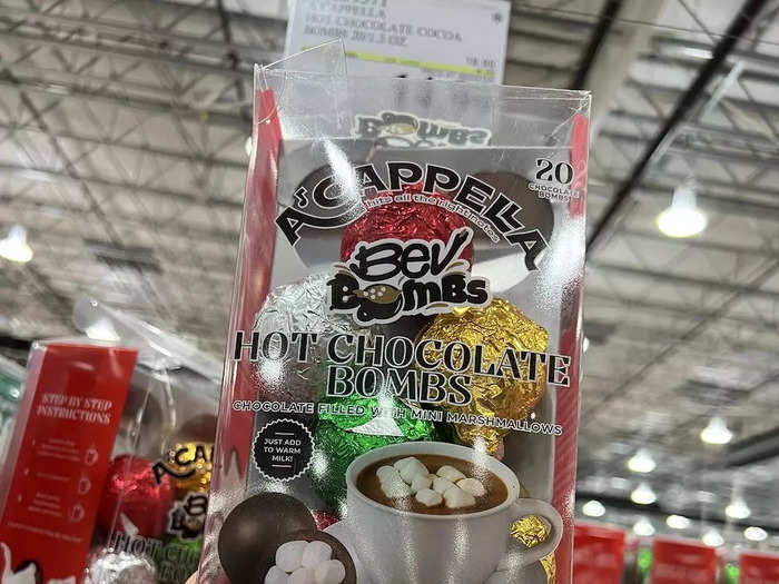 Hot-chocolate bombs are fun for the holidays.