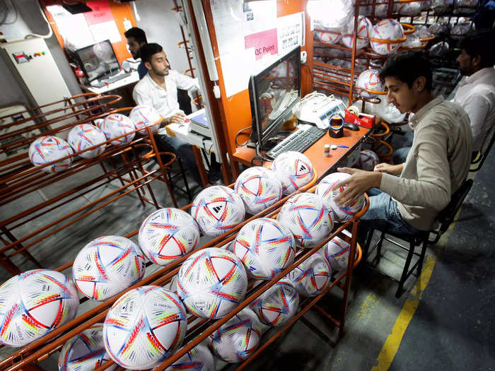 Pakistan is playing a big part in the 2022 World Cup, making the balls used on the training fields in Qatar and selling the replicas to fans worldwide.