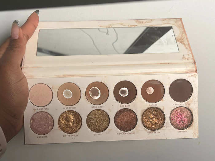 I use the Morphe x Jaclyn Hill Divine Neutrals eye-shadow palette for countless looks.