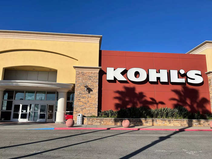 The first store we visited was Kohl