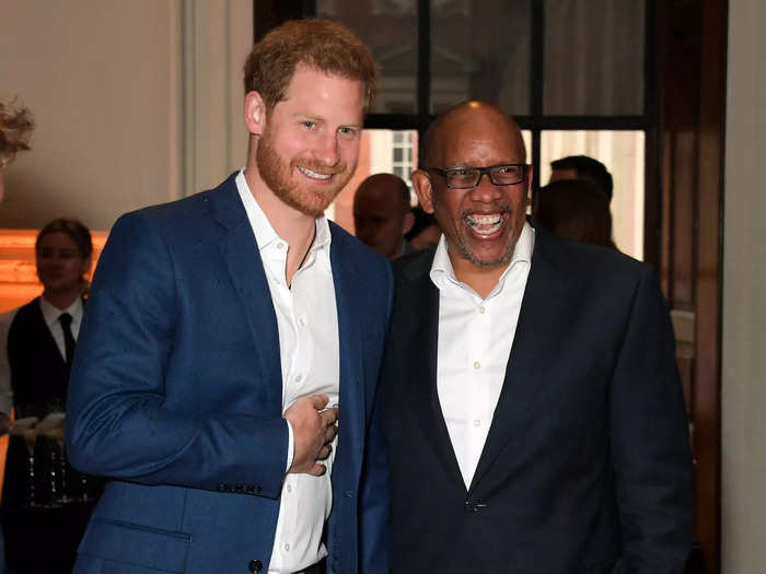 Prince Seeiso of Lesotho was the only foreign royal invited to Harry and Meghan