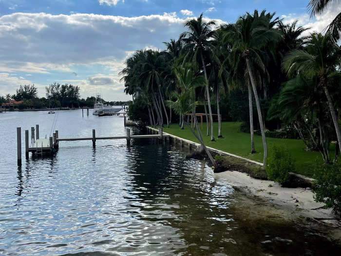 Most of the homes had private docks. But unlike other high-end Miami neighborhoods, there