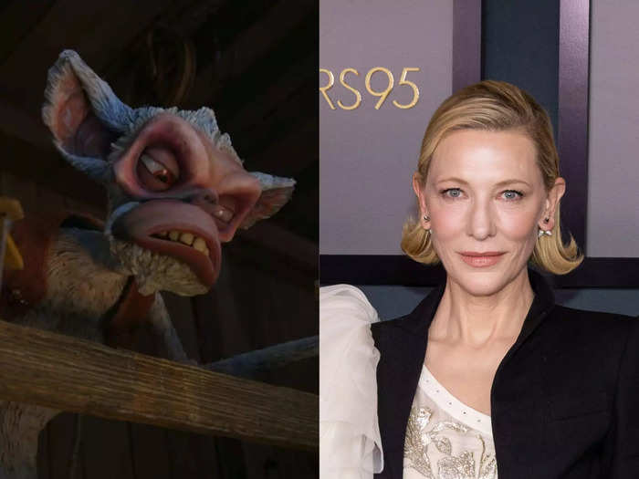 Cate Blanchett voices Count Volpe