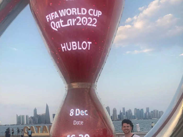 I went to the 2022 FIFA World Cup in Qatar.