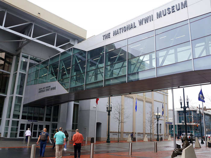 I think major developments to the National WWII Museum in New Orleans warrant a visit.