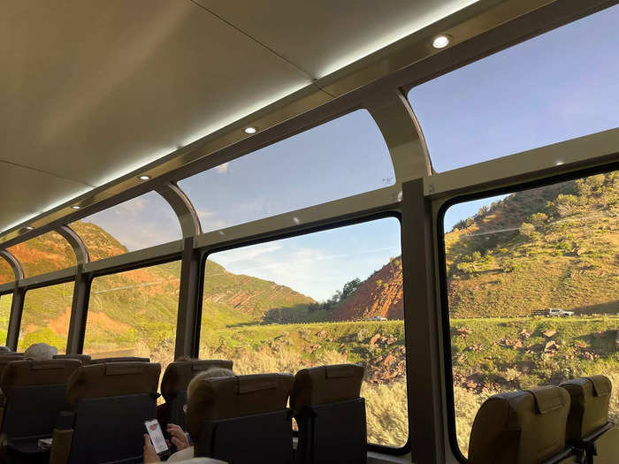 They found that train travel came with several benefits, like seeing stunning scenery and making lasting connections with fellow travelers.