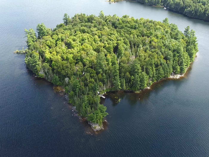 This entire island in Canada could be yours for less than $656,000.