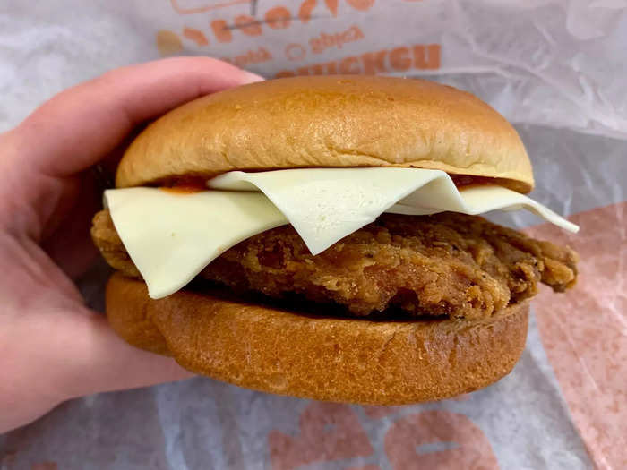 Burger King does chicken sandwiches really well, and this was no exception.