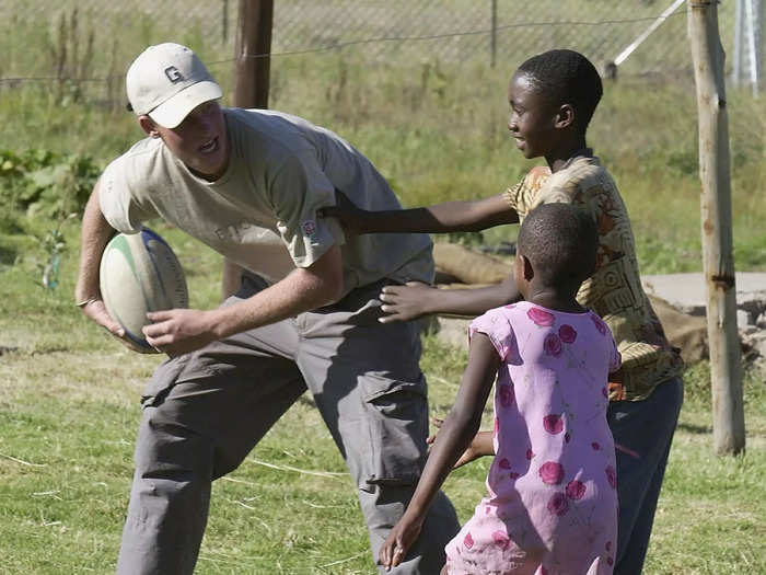 In March 2004, Prince Harry visited Lesotho for an eight-week stay as part of his gap year. He formed a lasting bond with Lesotho