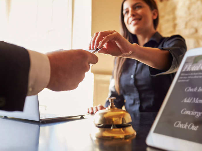 If you visit a certain hotel often, a small thank-you gesture to staff can go a long way toward getting an upgrade on a future visit.