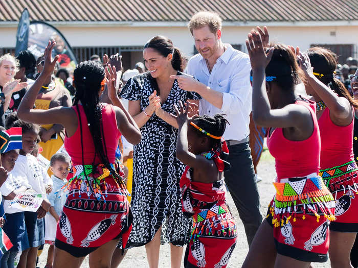 The Duke and Duchess of Sussex also revealed they had been trying to move away from the UK since 2018 in the series.