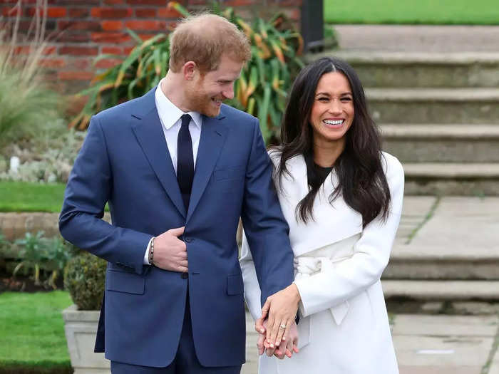 Harry and Meghan announced they were engaged on November 27, 2017.