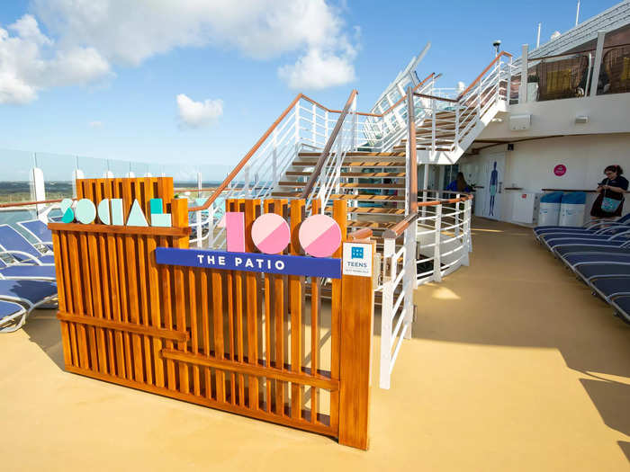 The latter was designed for infants, children, and teenagers, keeping young travelers entertained with events and activities at sea.