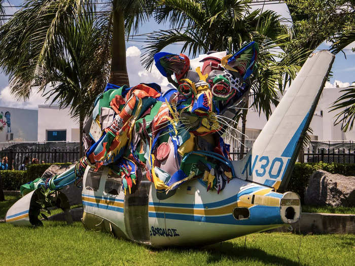 Wynwood in Miami, Florida, is a great neighborhood to appreciate art and food.