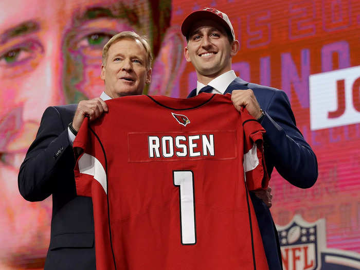 T14. Josh Rosen — Arizona Cardinals, 2018