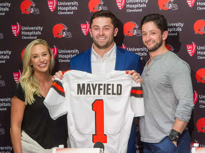 T17. Baker Mayfield — Cleveland Browns, 2018