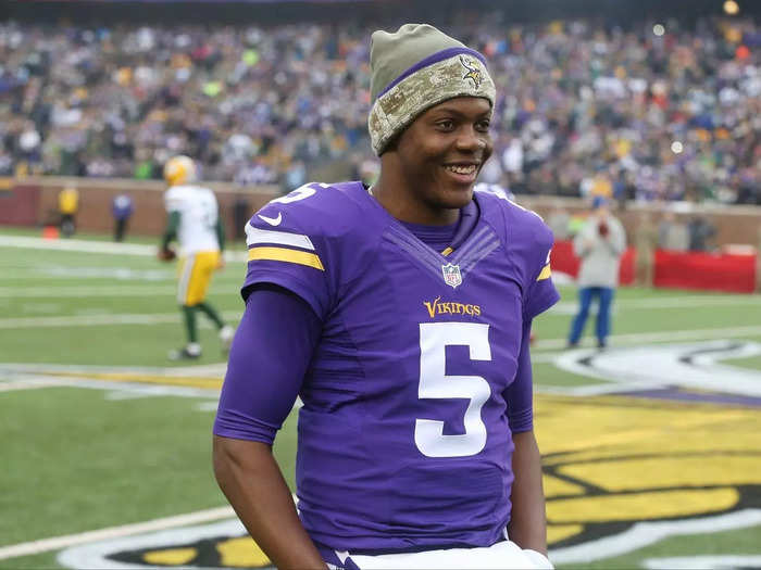 T28. Teddy Bridgewater — Minnesota Vikings, 2014