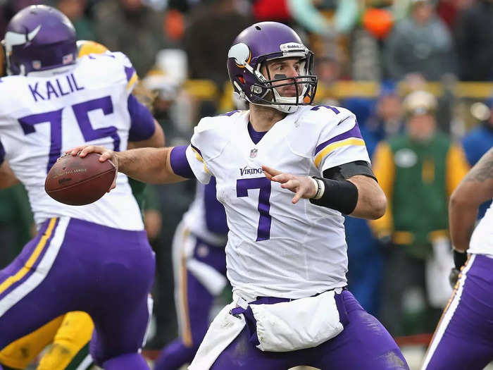 T34. Christian Ponder — Minnesota Vikings, 2011