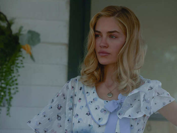 Michelle Randolph stars as Elizabeth Strafford, a young woman set to marry into the Dutton family.