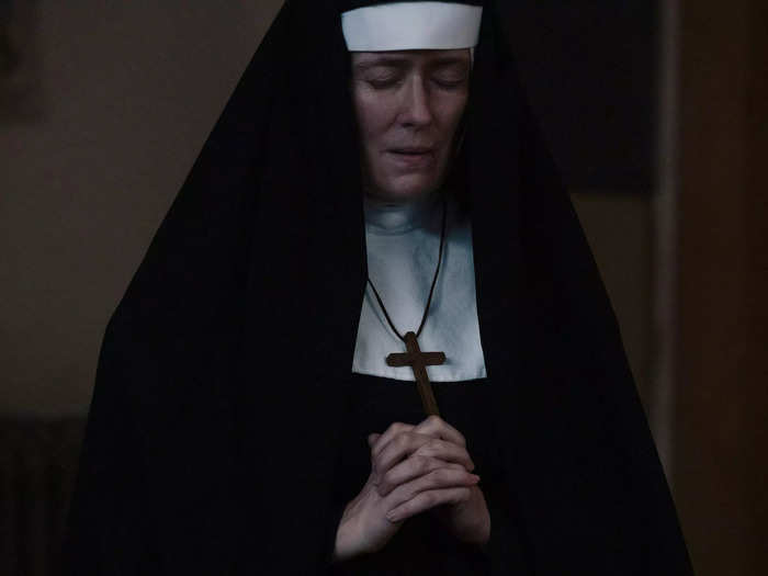 Sister Mary, one of the nuns who teach at the boarding school, is played by Jennifer Ehle.