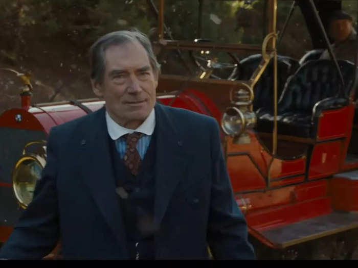 Timothy Dalton is playing Donald Whitfield, who appears to be the main antagonist in the series.