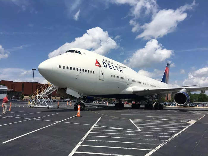 While it is much harder these days to fly on the jumbo jet, several can still be explored as tourist attractions, like Delta Air Lines