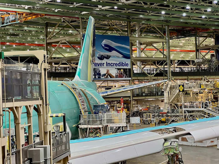 "We assembled the first 747 in snowstorms as they were constructing the building around us," wrote Boeing Incredible Dwight Bates in a 2016 post published on the planemaker